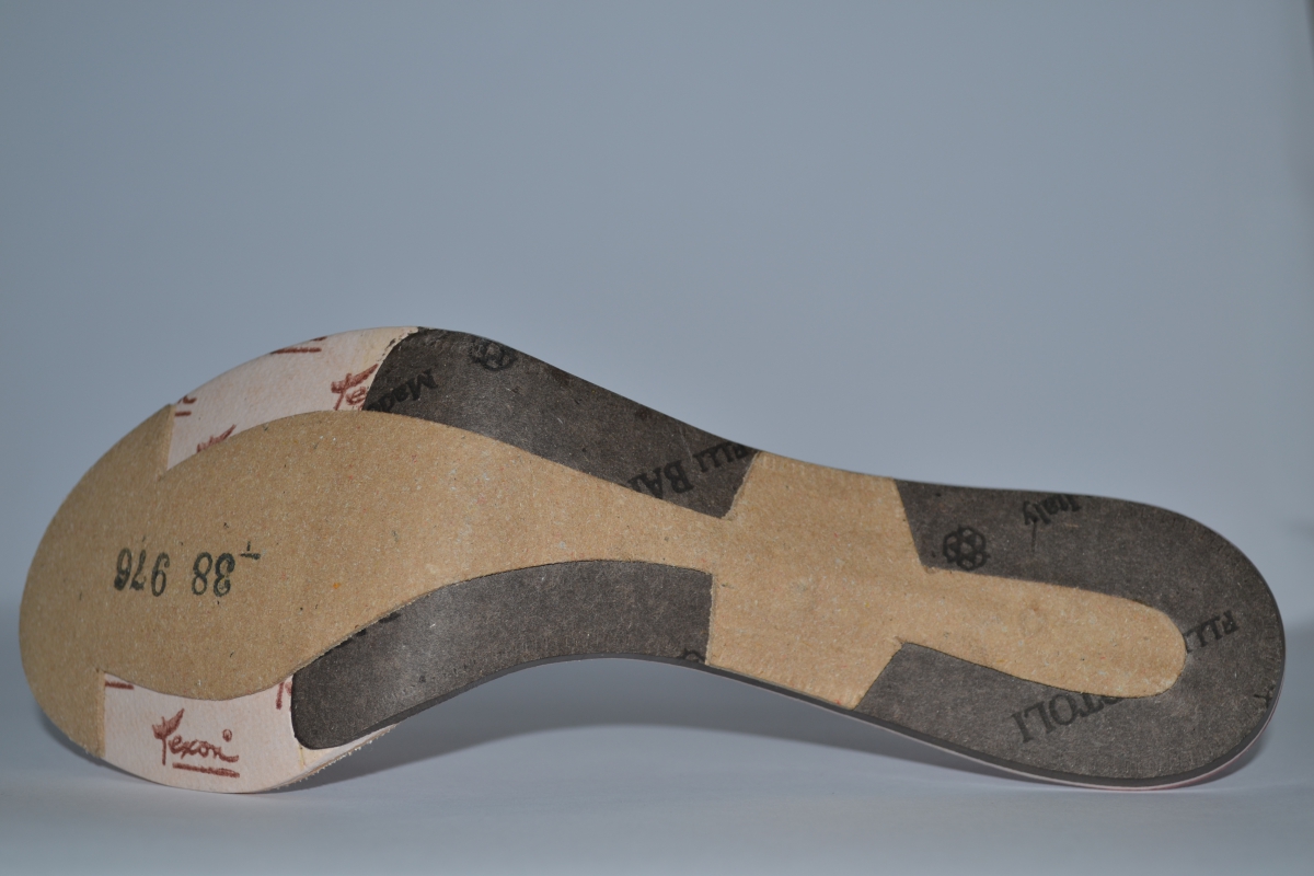 Sottopiede con controfigura              